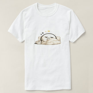Schlafender Lunio Cozy Morning Coffee - Süße Kawai T-Shirt