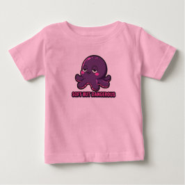 Schlafender lustiger Kawaii-Oktopus-Kinderpullover Baby T-shirt