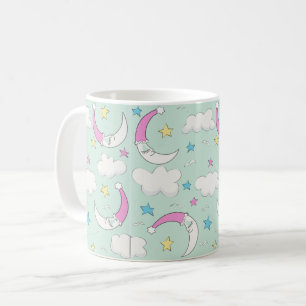 Schlafender Mond Kaffeetasse