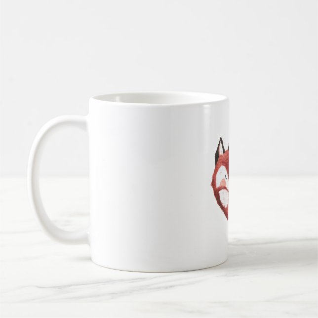 Schlafender Rotfuchs  Kaffeetasse (Links)