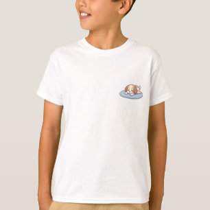 Schlafender Welpe Nap Kids T-Shirt