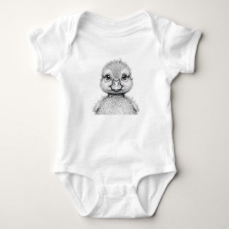 Schlafendes Baby Entlein Baby Body Strampler