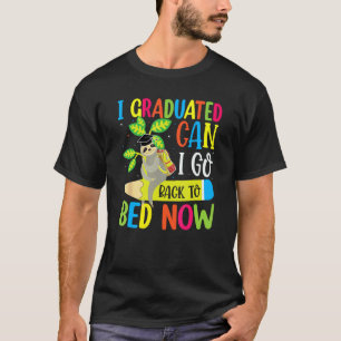Schlafendes Faultier Ich habe abgeschlossen. Kann T-Shirt