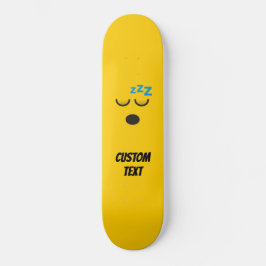 Schlafendes Gesicht Skateboard