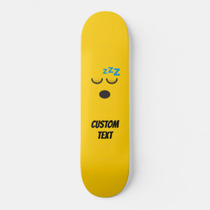 Schlafendes Gesicht Skateboard
