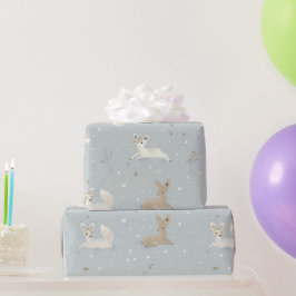 Schlafendes Rehkitz Nachtverpackungspapier Geschenkpapier