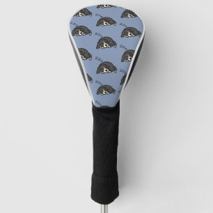 Schlafendes Tier Miniaturschnauzer-Hundefreund ZZZ Golf Headcover