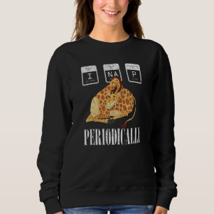 Schlafendes Zoo-Tier Periodensystem Schlummernder Sweatshirt