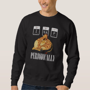 Schlafendes Zoo-Tier Periodensystem Schlummernder Sweatshirt
