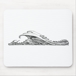 Schlafendrache Mousepad