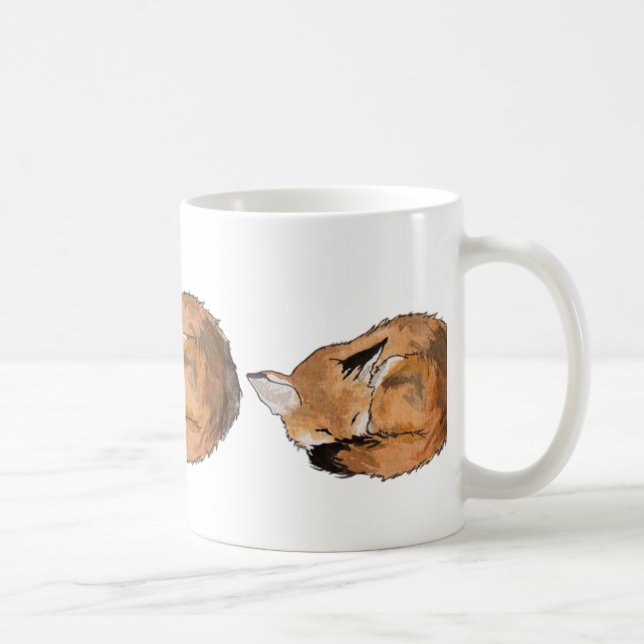 SchlafenFox Tasse (Rechts)