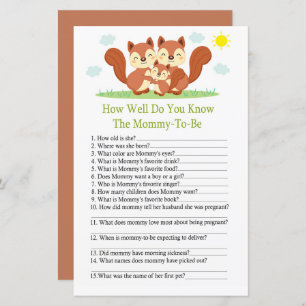 Schläfenfuchs Wie gut kennen Sie das Baby-Duschspi