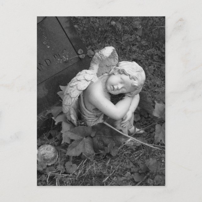 Schlafengel Postkarte (Vorderseite)