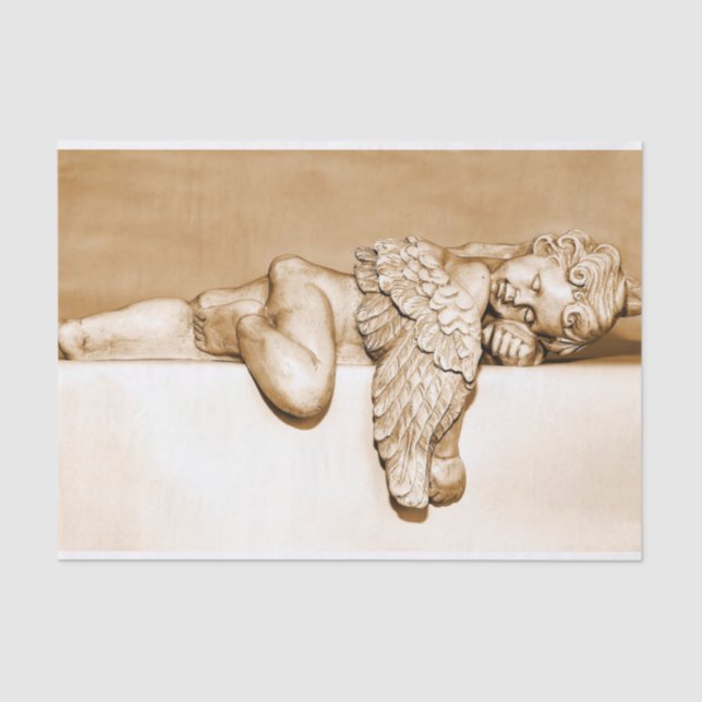 Schlafengelpapier Seidenpapier (Vorderseite)