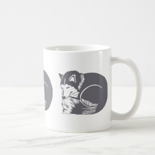 SchlafenHuskies-Tassen-Trinkbehälter Kaffeetasse