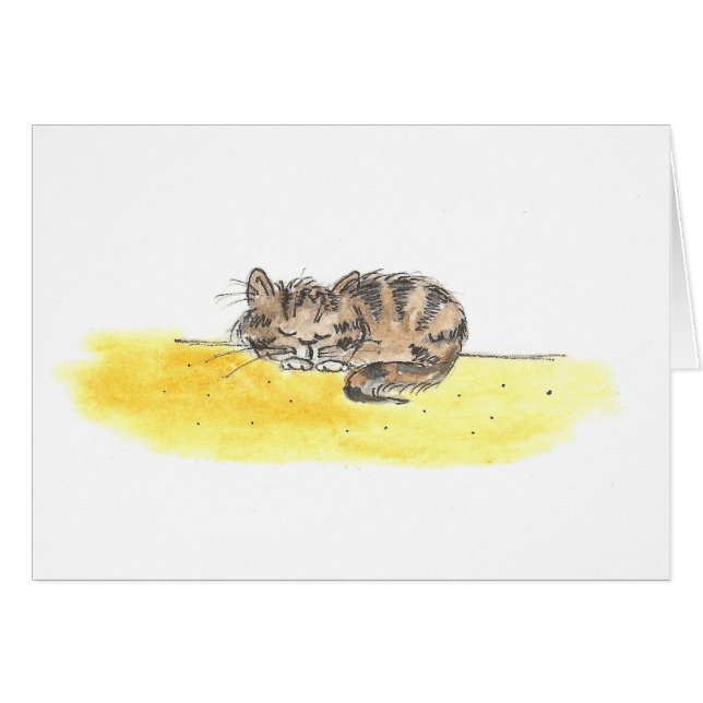 Schlafenkatze (Vorderseite (Horizontal))