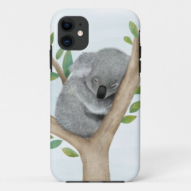 Schlafenkoala-Bär iPhone Fall Case-Mate iPhone Hülle (Rückseite)