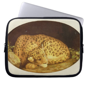 Schlafenleopard George-Stubbs , 1777 (Email an Laptopschutzhülle