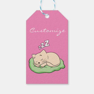 SchlafenMiezekatze Thunder_Cove Geschenkanhänger