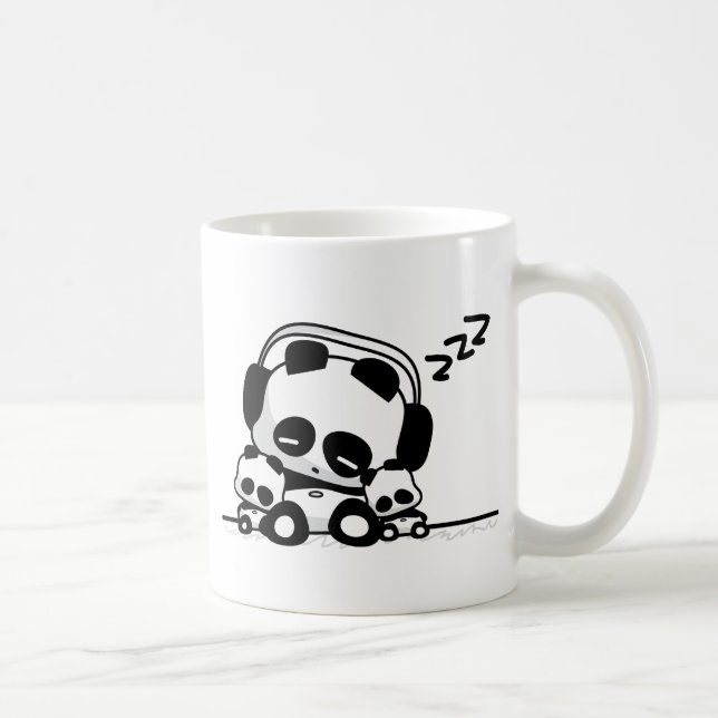 Schlafenpandas Tasse (Rechts)