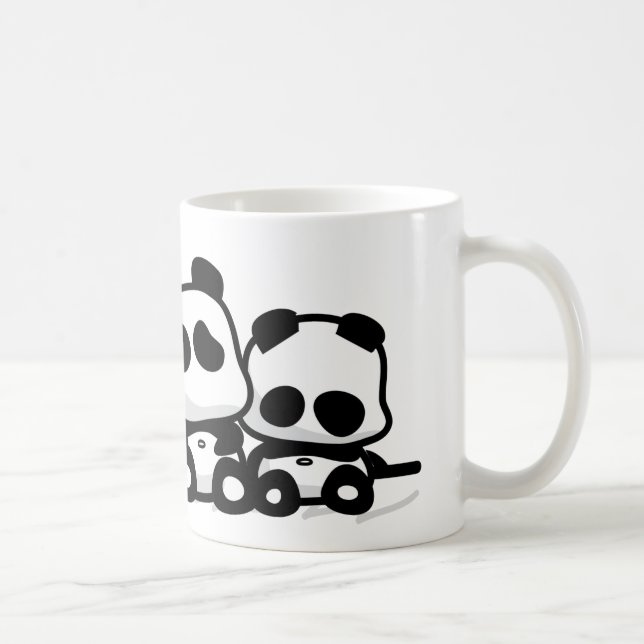 Schlafenpandas Tasse (Rechts)