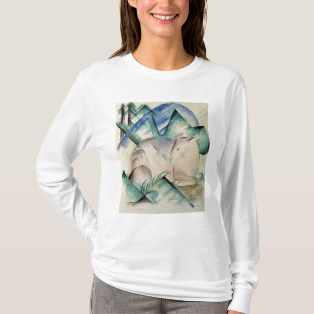 Schlafenrotwild T-Shirt (Vorderseite)