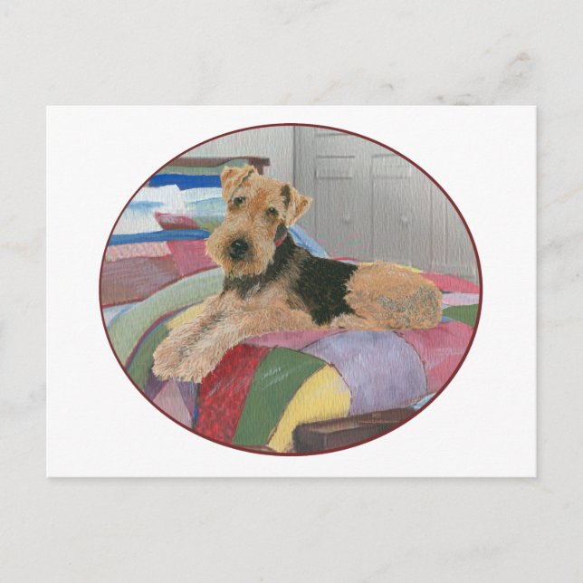 Schlafenszeit Postkarte (Vorderseite)
