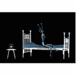 Schlafenszeit-Röntgenstrahl-Skeleton schwarzes Freistehende Fotoskulptur<br><div class="desc">Hohe Qualität, in hohem Grade sammelbar und einfach, Entwurf der Röntgenstrahlart besonders anzufertigen menschlichen skeleton. Ein modernes und cooles Halloween u. gotischer ein Artentwurf. Dieser skeleton Entwurf der Röntgenstrahlvisions-Art, der ein Skelett im Bett wird fertig zur Erholung im Frieden Galleria Voxeeds von der Röntgenstrahl-Visions-Skeleton Sammlung kennzeichnet, macht ein wirklich cooles...</div>