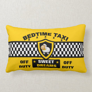 Schlafenszeit-Taxi - gelbes Taxi Lendenkissen