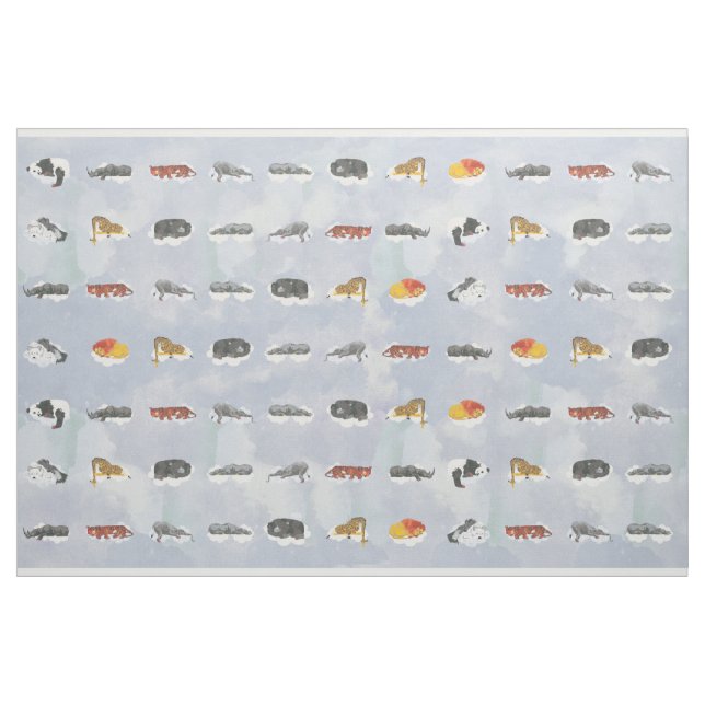 Schlafentiere für das Steppen Stoff (Yard (91,4 cm))