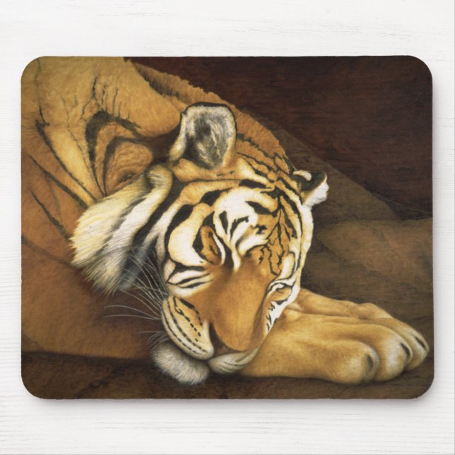 Schlafentiger Mousepad (Vorne)