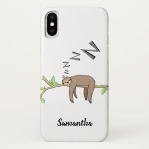 SchlafenTrägheit iPhone X Hülle