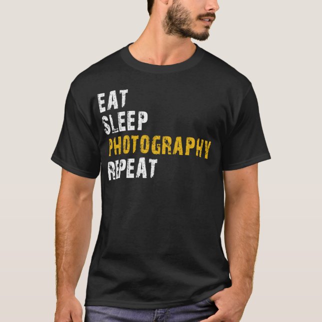 Schlaffotos T-Shirt (Vorderseite)