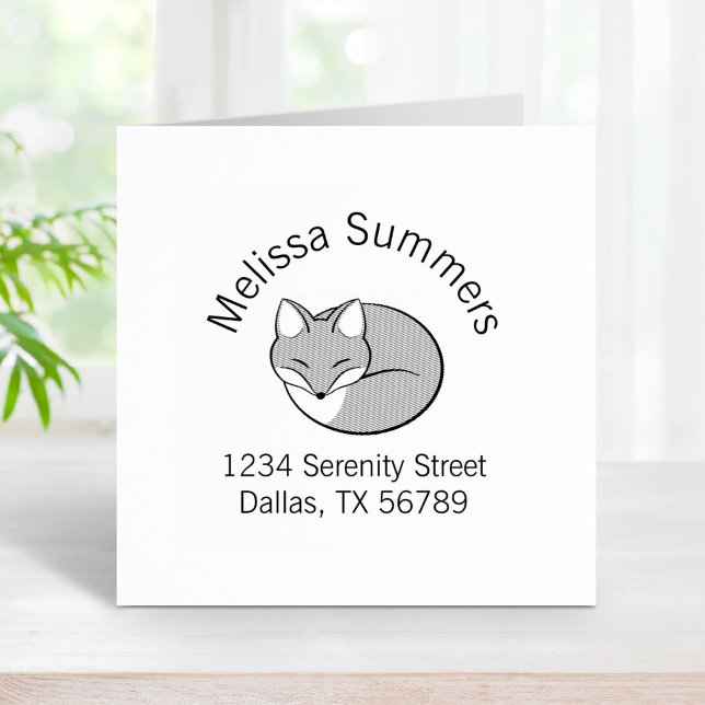 Schlaffox, Etched Arch-Adresse Gummistempel (Von Creator hochgeladen)