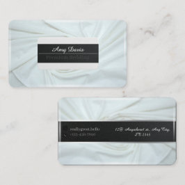 Schlafgeschäft weiche und warme Decken Visitenkarte