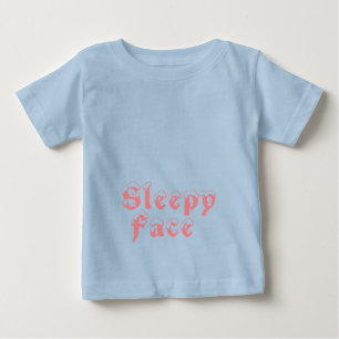 Schlafgesicht: Baby T-shirt
