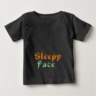 Schlafgesicht: Baby T-shirt