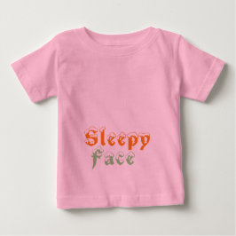 Schlafgesicht: Baby T-shirt