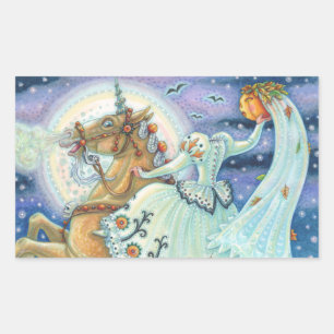 SCHLAFHOLZBRIDE, UNICORN STICKERS SHEET REc