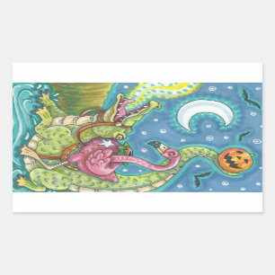 SCHLAFHOLZPINK FLAMINGO STICKERS SHEET REc