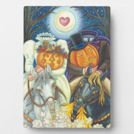 SCHLAFHOLZWÄSCHE, HEADLESS HORSEMAN & BRIDE FOTOPLATTE