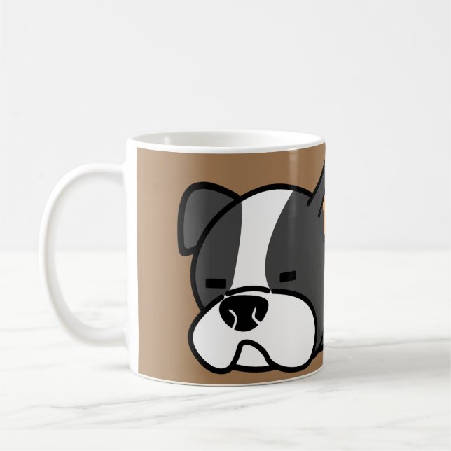 Schlafhund Kaffeetasse (Links)