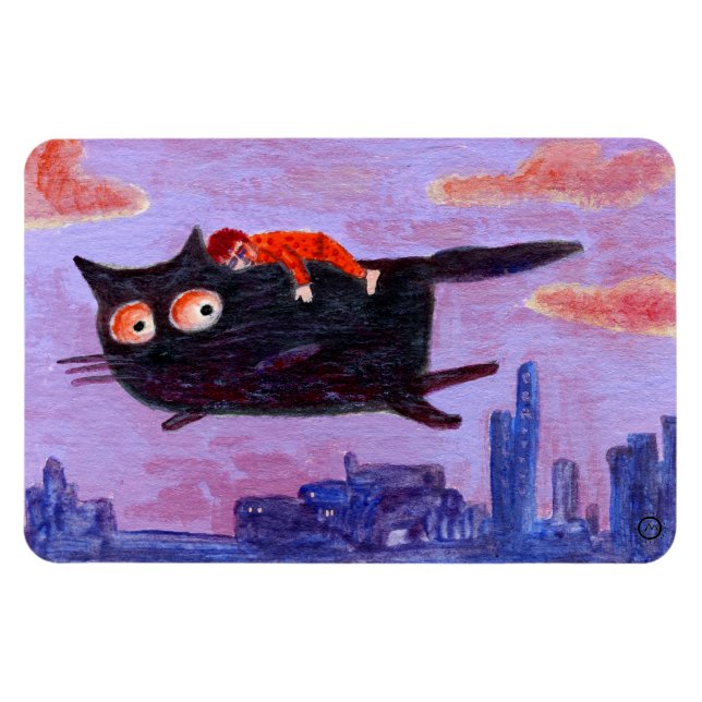 Schlafjunge Magnet (Horizontal)