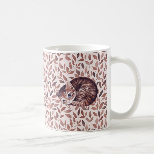 Schlafkatze Kaffeetasse (Rechts)