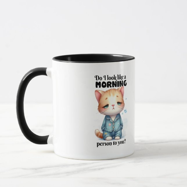 Schlafkatze-Tasse Tasse (Links)