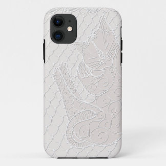 Schlafkatzenjacke Doily (Hafer) auf dem Handy Case-Mate iPhone Hülle