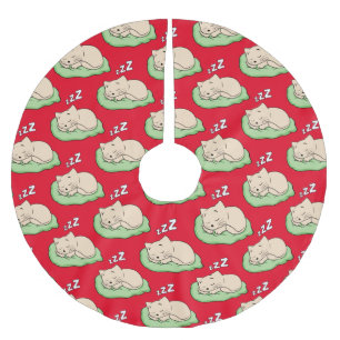 Schlafkittel Thunder_Cove Polyester Weihnachtsbaumdecke