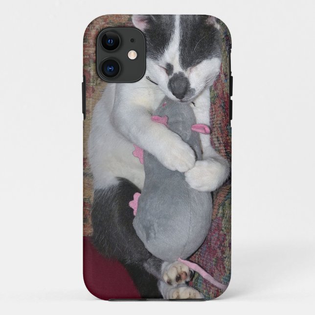 Schlafkitten Case-Mate iPhone Hülle (Rückseite)