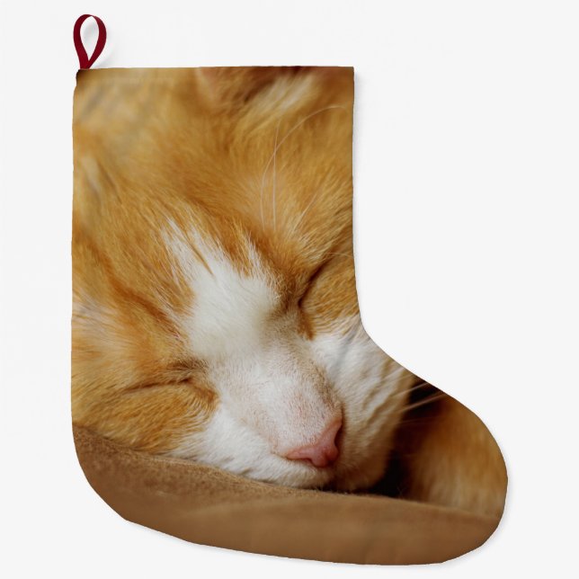 Schlafkitten Großer Weihnachtsstrumpf (Vorderseite)