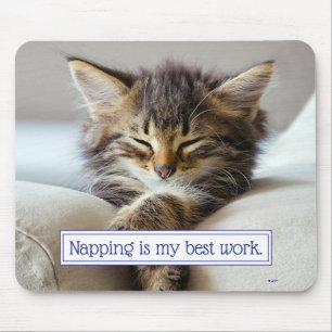 Schlafkitten Mousepad